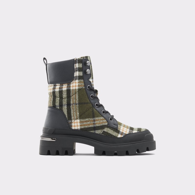 Bottes de combat Aldo Yuclya Femme Kaki | DHKFYQ-796
