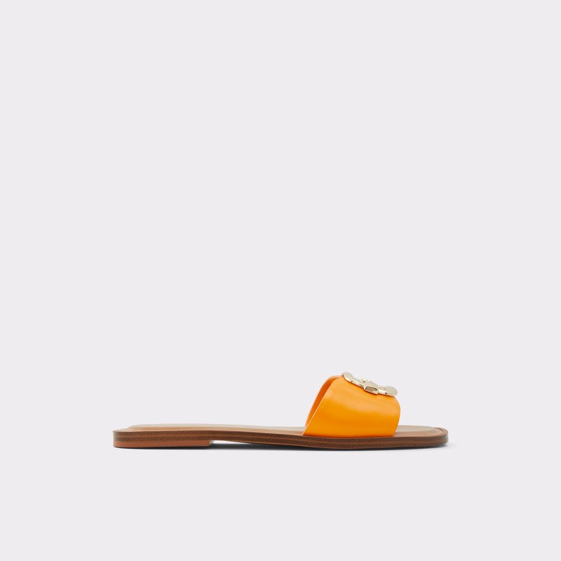 Sandales Plates Aldo Glaeswen Femme Orange Clair | GXZMJC-410