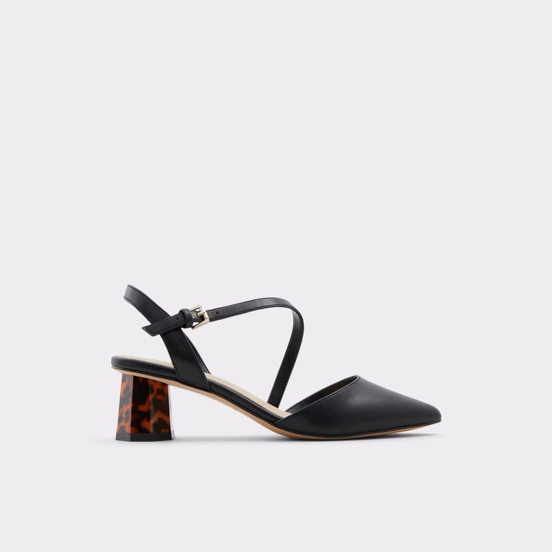 Talon Bloc Aldo Gwelissa Femme Noir | ASHGZF-685